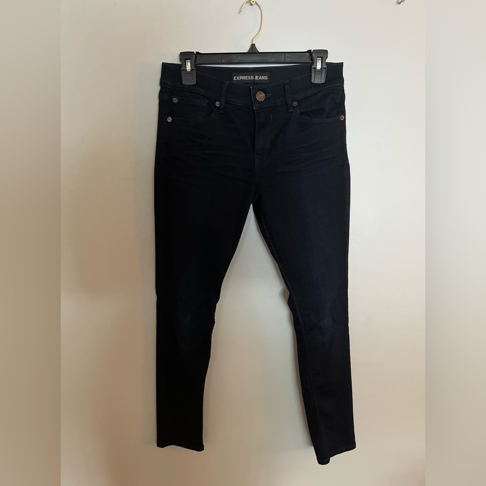 Express super soft skinny jeans